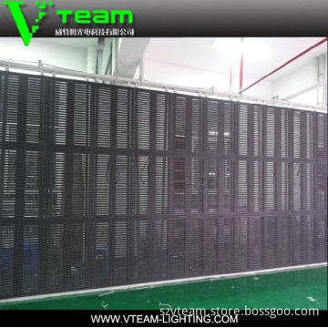 2014 New High Transparency LED Curtain Display Panel for Stage Rental & Touring Concerts